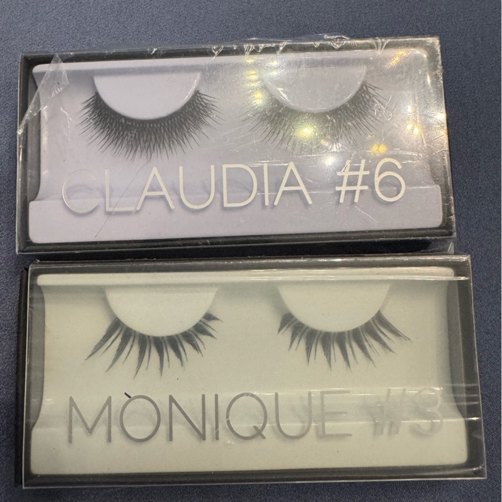 Huda Beauty Monique #3 and Claudia #6 False Eyelashes Set